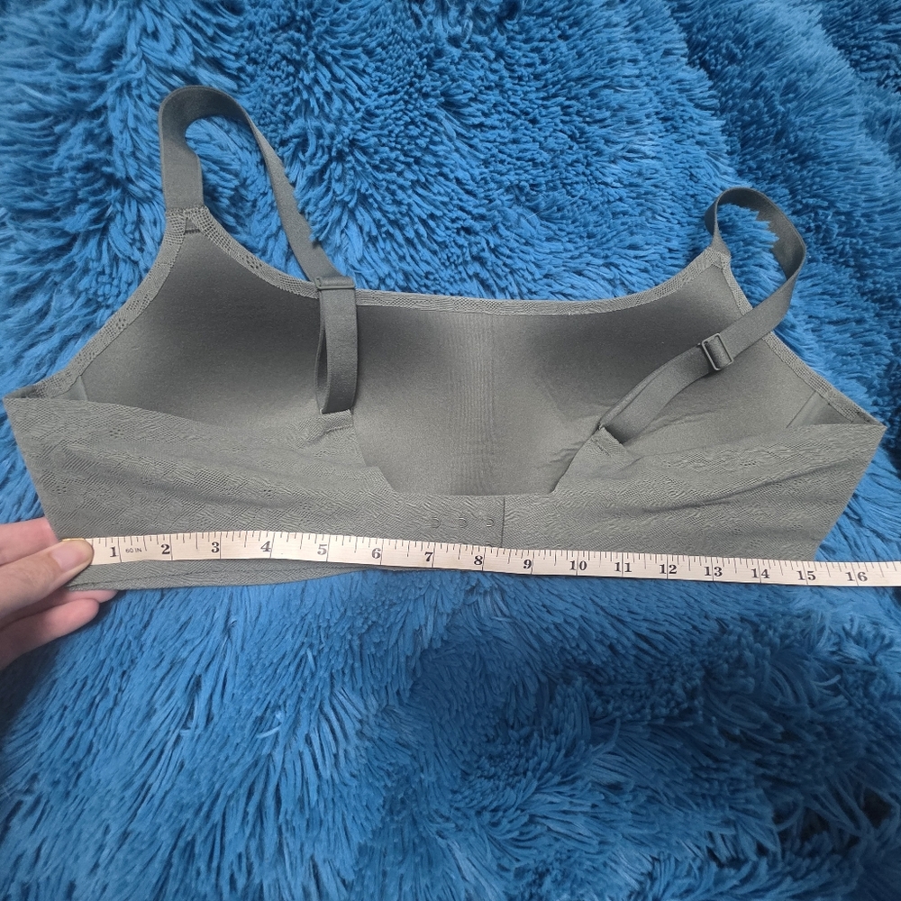 Aerie Smoothiez Lace Bra-ish Wireless Bralette Size Large - Picture 11 of 12